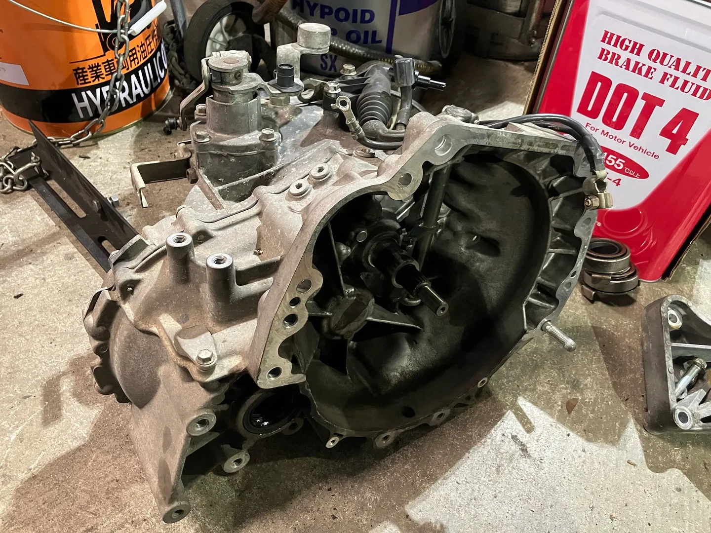 スイフトのトランクミッション交換を行いました！