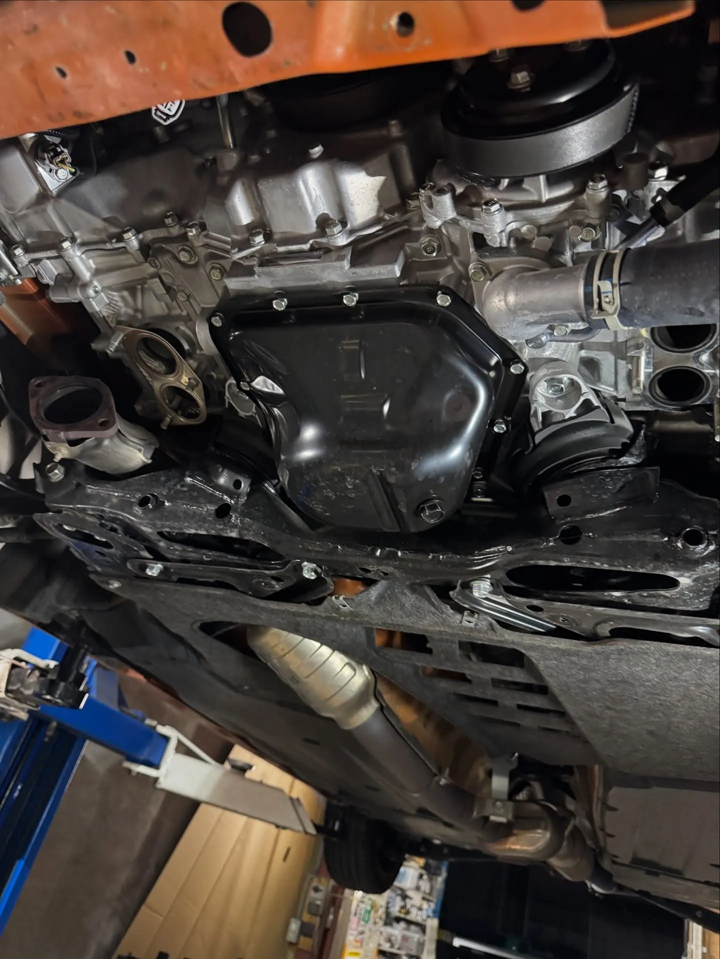 GR86のバッフルプレート取り付け